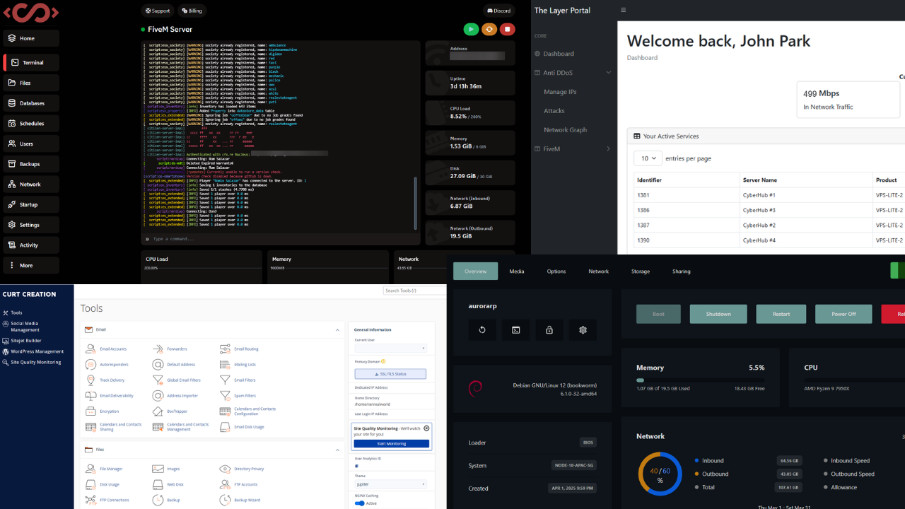 Premium Control Panel